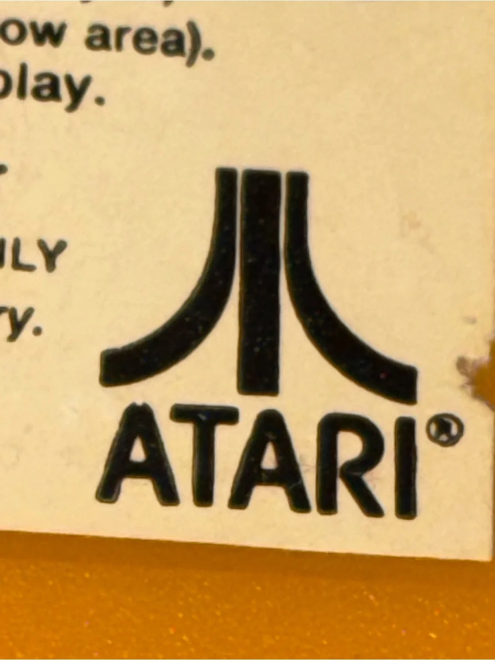 Atari Touch Me Handheld Electronic Video Game Toy Vintage Classic Tested Works G